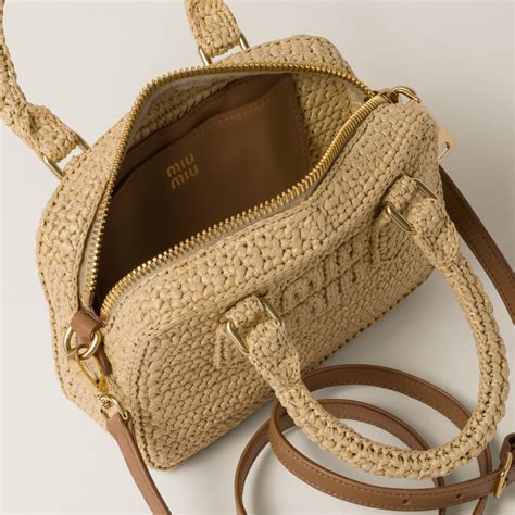 miu miu mega bag|Miu Miu crochet bag.